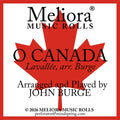 Oh Canada - arranged and played by John Burge