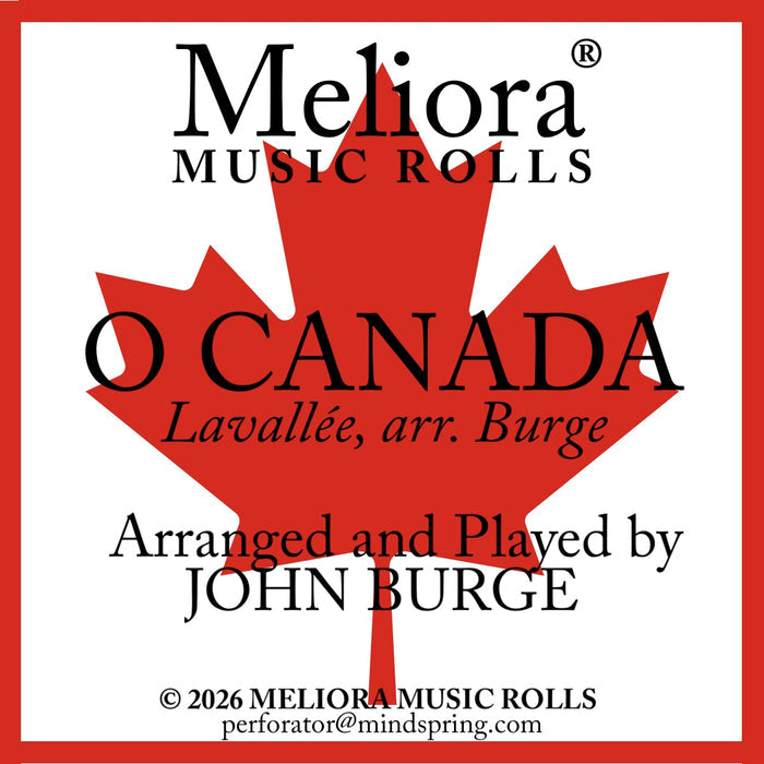 Oh Canada - arranged and played by John Burge