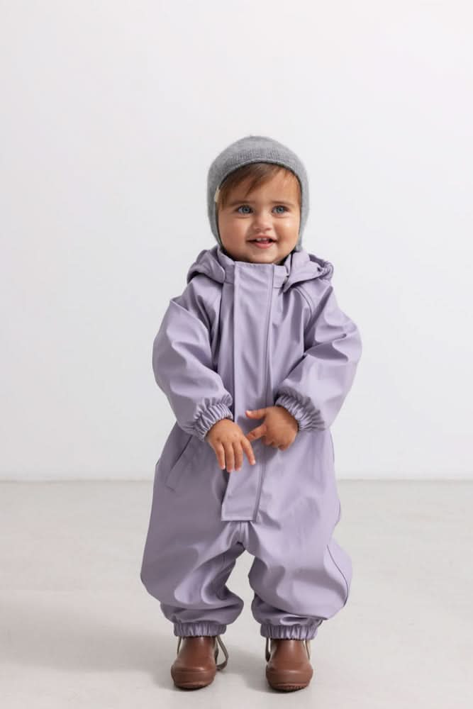 Orion Fleece Rain Suit - Dried Lavender