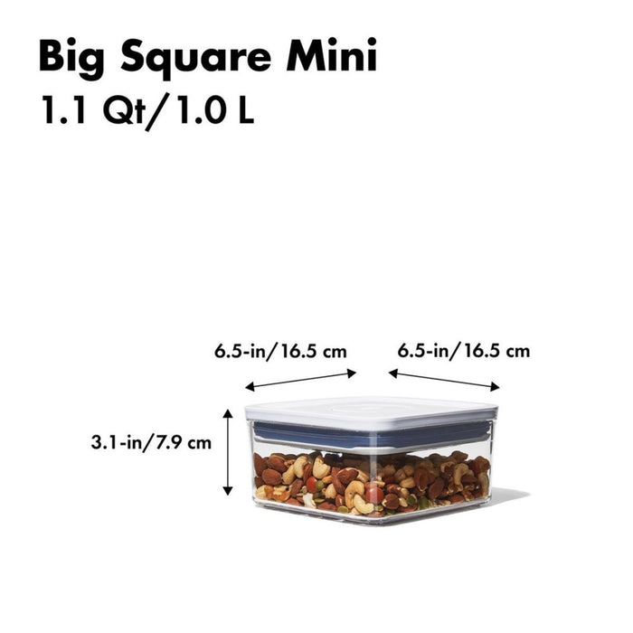 OXO Good Grips Pop 2.0 Square Container Mini -  1L
