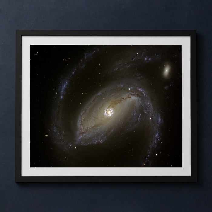 Framed print mockup — Paranal Unique Galaxy
