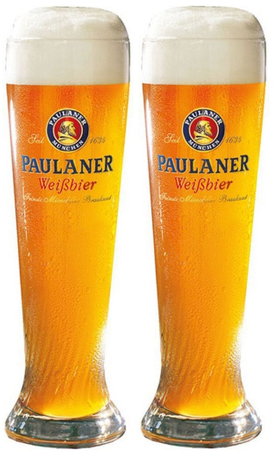 Paulaner Bierglazen Weizen - 500 ml - 2 stuks