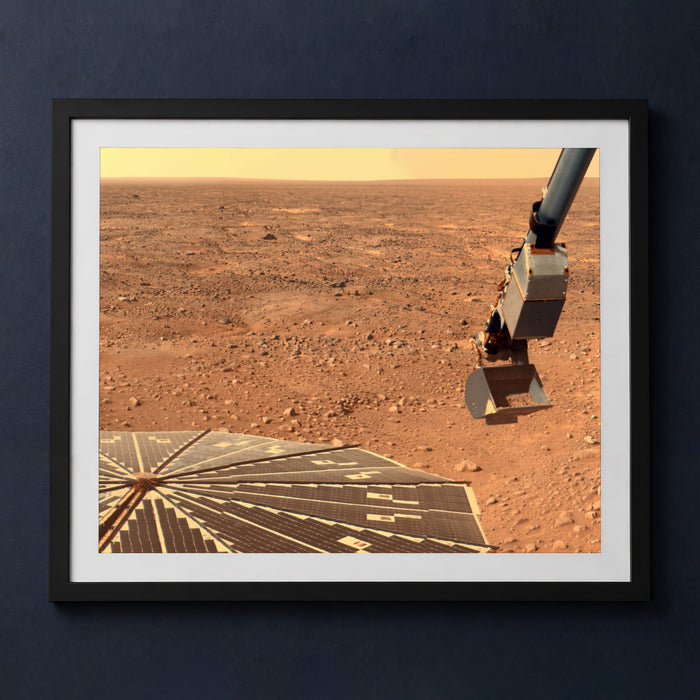 Framed print mockup — Phoenix Inspects Samples
