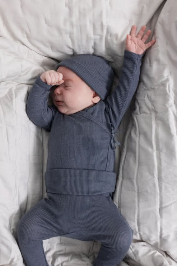 Piva Wool Leggings - Rainstorm