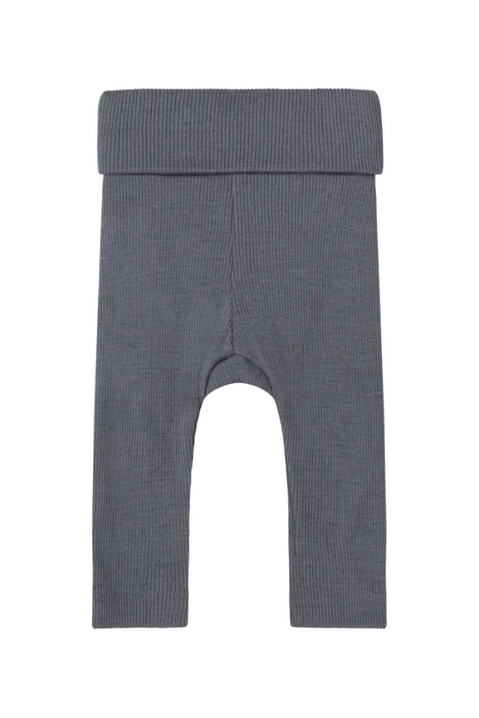 Piva Wool Leggings - Rainstorm