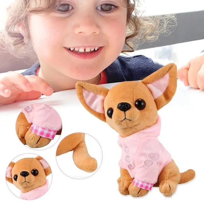 Plush Chihuahua Dog Toy Stuffed Animal Dog Toy For Holiday Gift