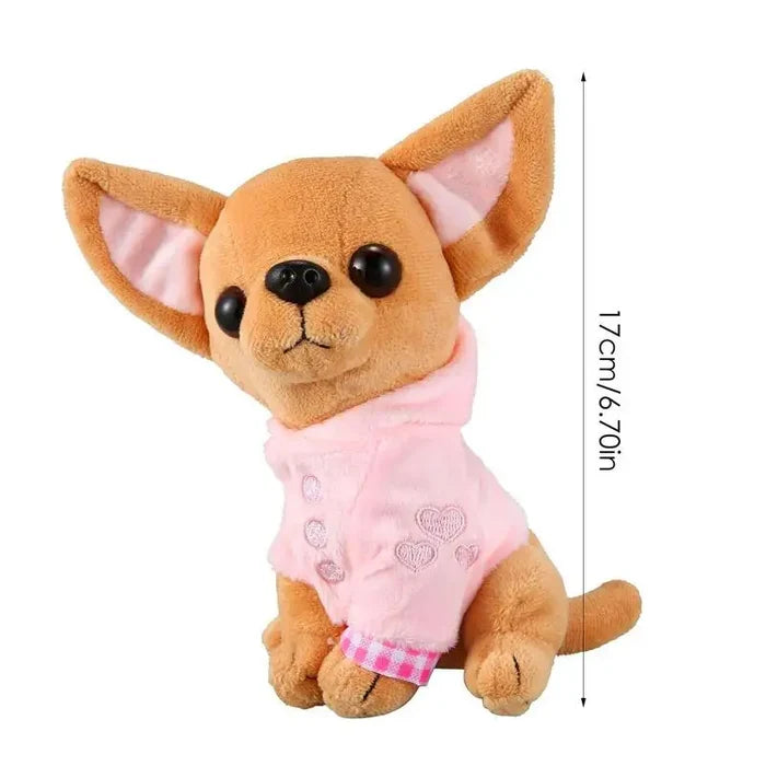 Plush Chihuahua Dog Toy Stuffed Animal Dog Toy For Holiday Gift