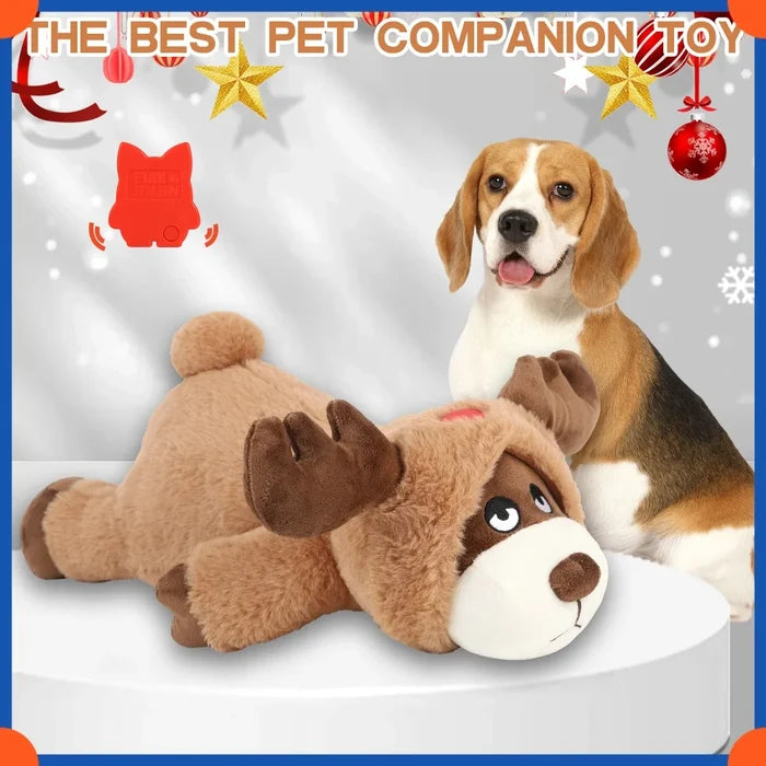 Plush Puppy Heartbeat Toys, Birthday Gifts, Rich Dog Puzzle Toys, Behavior Training, 16 Christmas