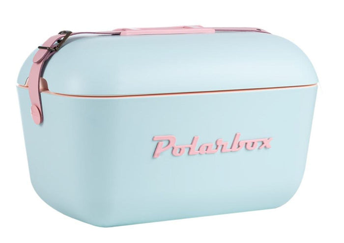 Polarbox Koelbox met Schouderband - Lichtblauw - 12 liter