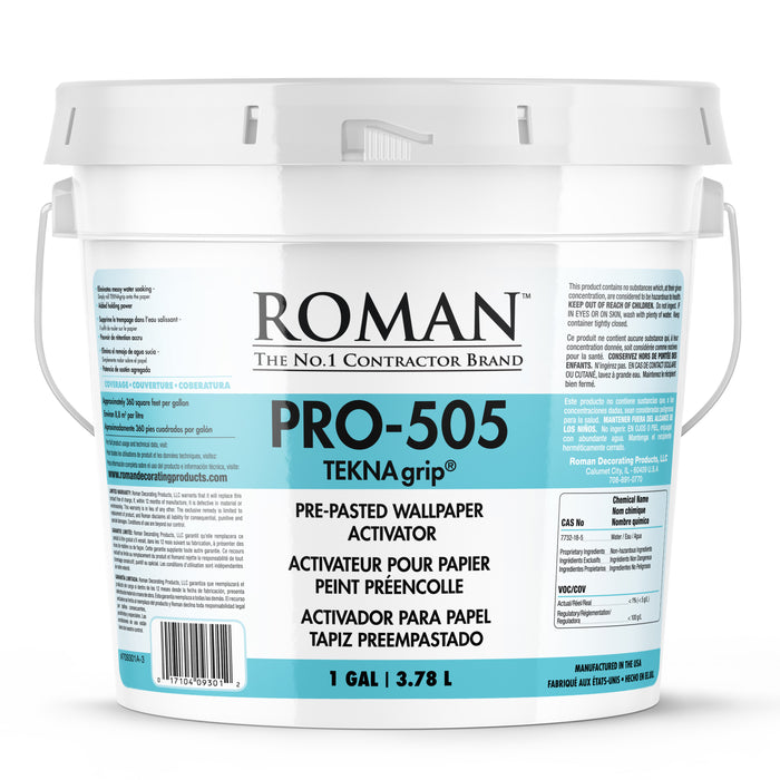 PRO-505 TEKNAgrip® Pre-Pasted Wallcovering Activator