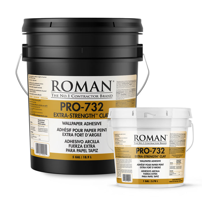 PRO-732 Extra-Strength™ Clay Wallcovering Adhesive