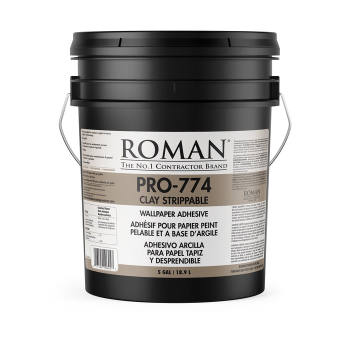 PRO-774 Clay Strippable Wallcovering Adhesive
