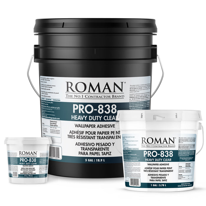 PRO-838 Heavy Duty Clear Adhesive