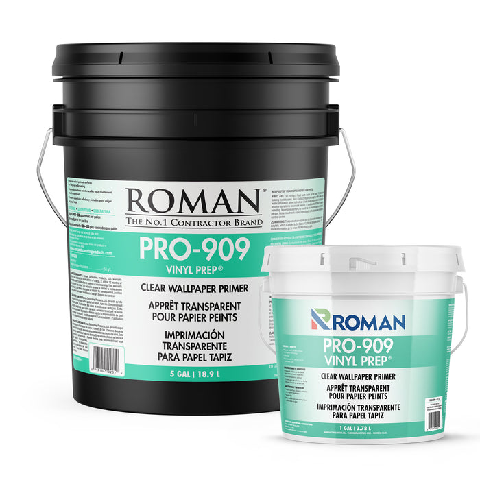 PRO-909 Vinyl Prep® Clear Wallcovering Primer