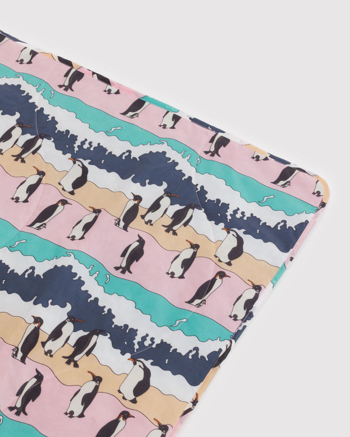 Puffy Picnic Blanket - Penguin