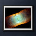 Framed print mockup — Retina Nebula