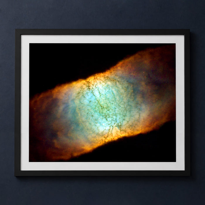 Framed print mockup — Retina Nebula