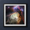 Framed print mockup — Rho Ophiuchi Cloud Complex