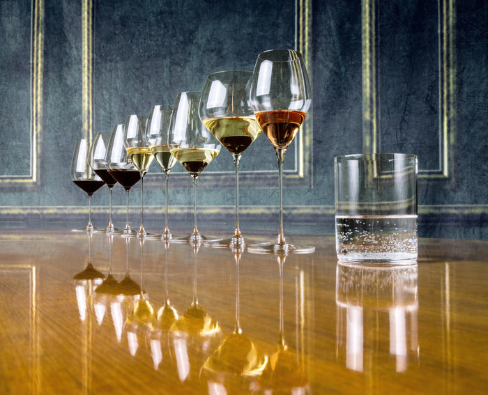 Riedel Wijnglazeset Veloce -  Cabernet / Merlot, Pinot Noir / Nebbiolo, Sauvignon Blanc & Chardonnay  - 4 stuks