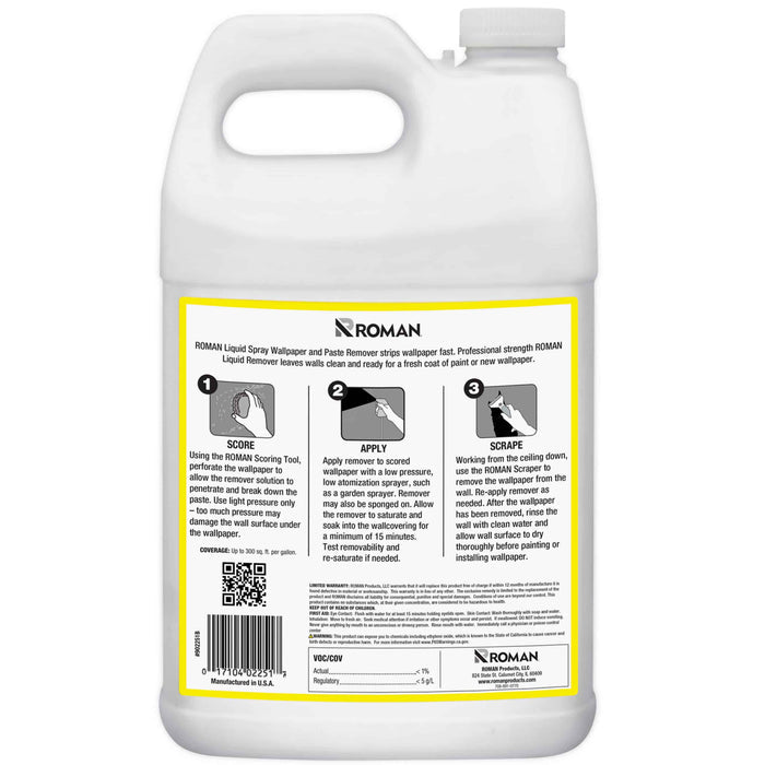 ROMAN PRO-496 Liquid Spray Wallpaper Remover
