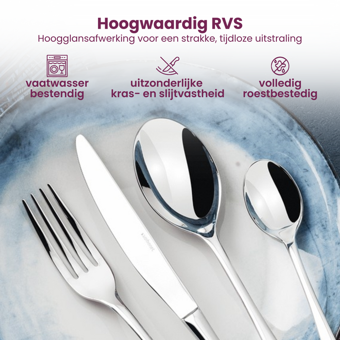 Sambonet Bestekset Dream - RVS - 24 delig / 6 personen