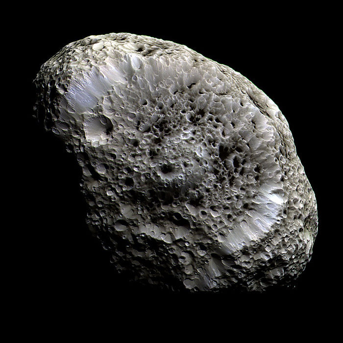 Saturn Hyperion - high resolution space images - Sky Image Lab