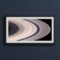 Framed print mockup — Saturn Ring Panorama