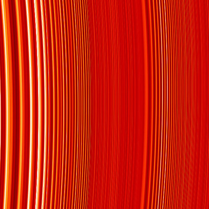 Saturn Ring Waves - high resolution space images - Sky Image Lab