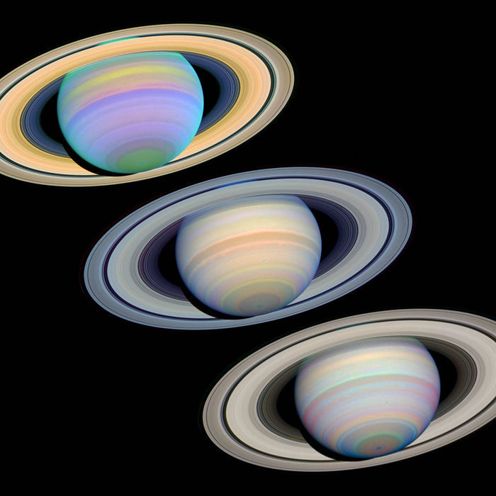 Saturn's Maximum Tilt - high resolution space images - Sky Image Lab