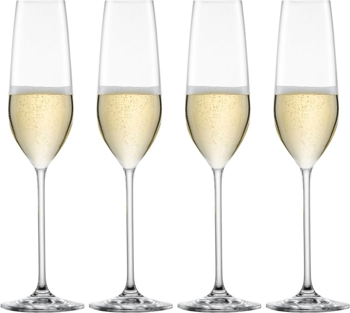 Schott Zwiesel Champagneglazen - Flutes - Fortissimo - 240 ml - 4 stuks