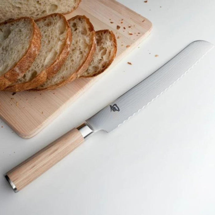 Shun Classic Bread Knife - 23cm White