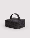 Small Cosmetic Case - Charcoal Ditsy Floral