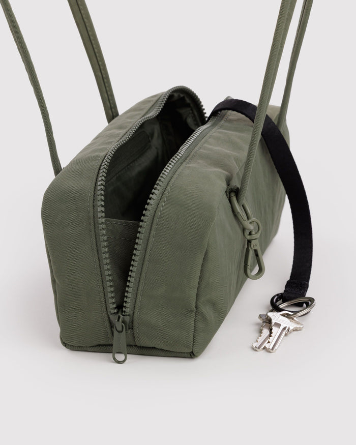 Small Nylon Bowler Bag - Caper