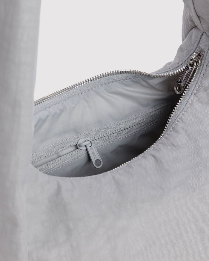 Small Nylon Meringue Bag - Fog