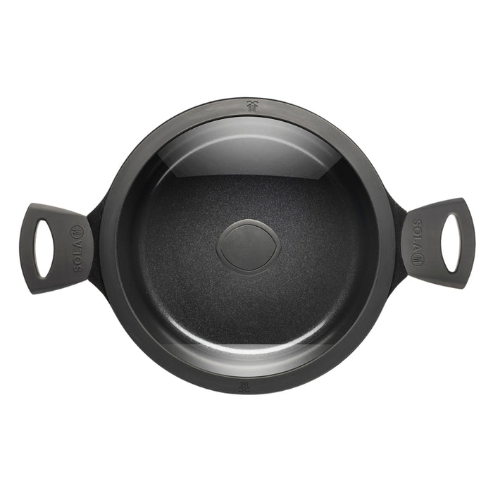 Sola Braadpan met deksel Ceramic Deluxe ø 28 cm - keramische anti-aanbaklaag