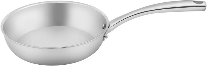 Sola Koekenpan Green Cooking+ Triply RVS ø 20 cm - geschikt voor alle warmtebronnen - zonder anti-aanbaklaag
