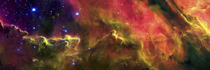 Southern Cliff in the Lagoon Nebula