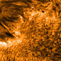Spicule Jets on the Sun - high resolution space images - Sky Image Lab