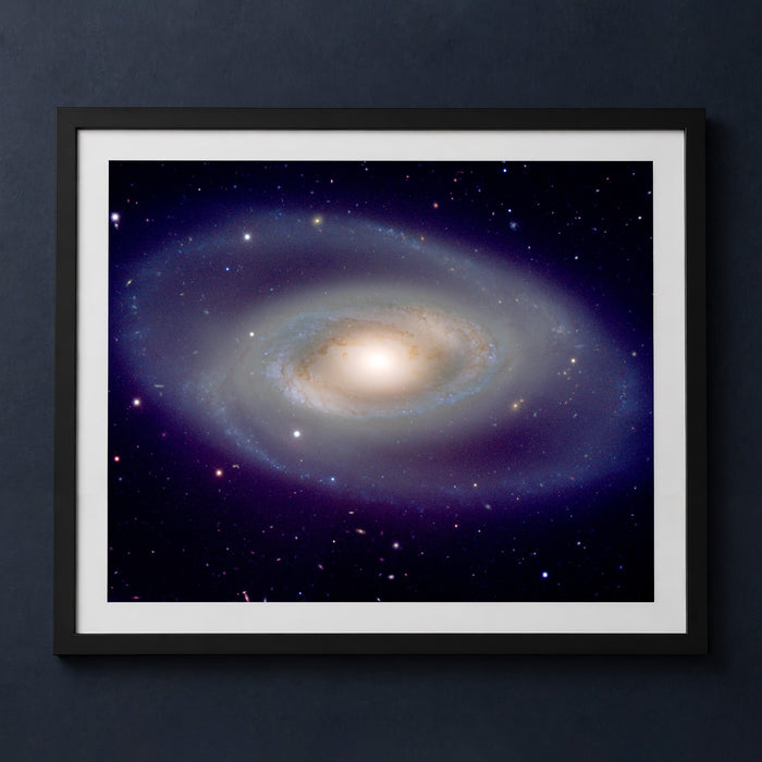 Framed print mockup — Spiral Galaxy NGC 1350