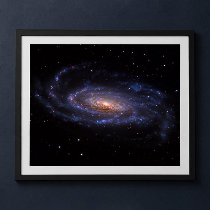 Framed print mockup — Spiral Galaxy NGC 5033