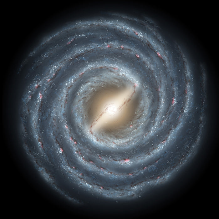 Spitzer Milky Way Galaxy - high resolution space images - Sky Image Lab