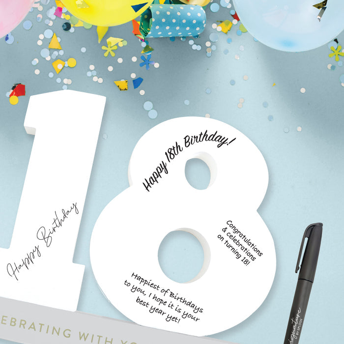 Splosh - 18 Signature Number
