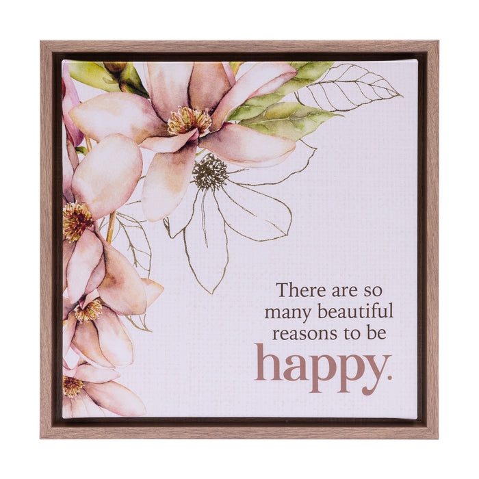 Splosh - Blossom Framed Canvas 34x34