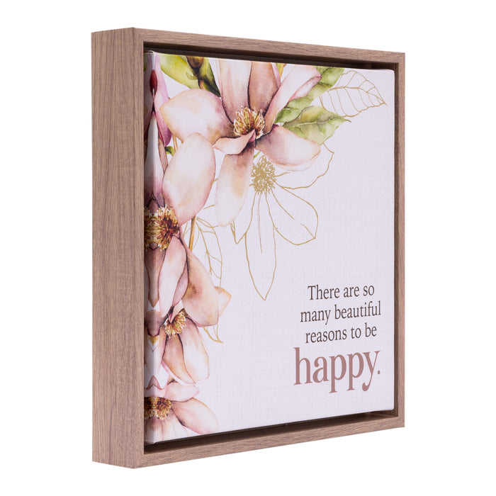 Splosh - Blossom Framed Canvas 34x34