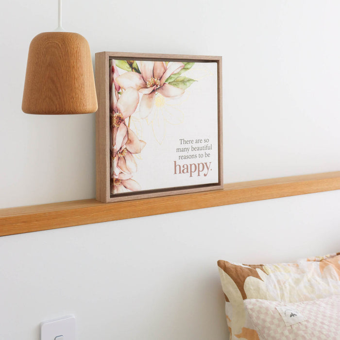 Splosh - Blossom Framed Canvas 34x34