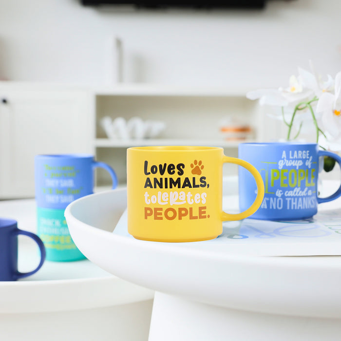 Splosh - Cheeky Mugs - Loves Animals