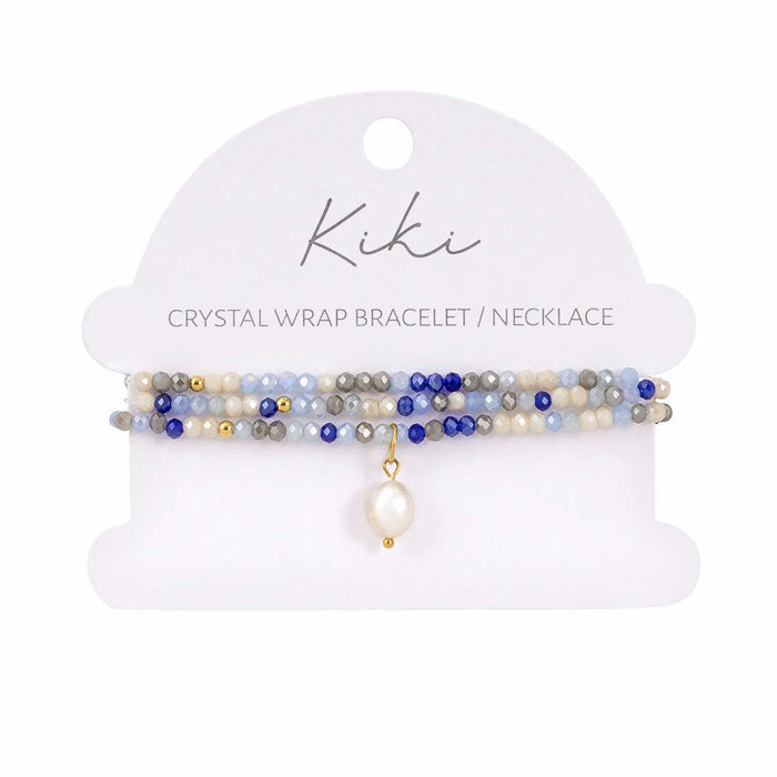 Splosh - Kiki Azure Drift - Crystal Wrap Jewellery