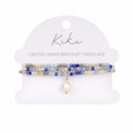 Splosh - Kiki Azure Drift - Crystal Wrap Jewellery