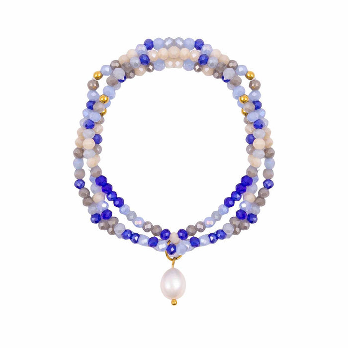 Splosh - Kiki Azure Drift - Crystal Wrap Jewellery