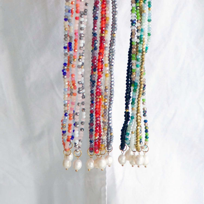 Splosh - Kiki Azure Drift - Crystal Wrap Jewellery